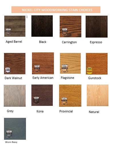 Cornhole Boards Stained- Regulation Size