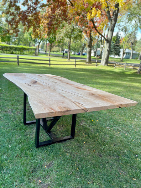 Live Edge Dining Room Table- Ash or White Oak