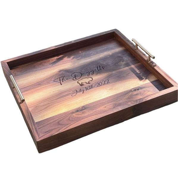 Hardwood Serving Tray