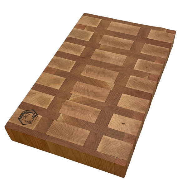 Maple and Cherry End Grain Cutting Board