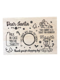 Hardwood Santa Tray
