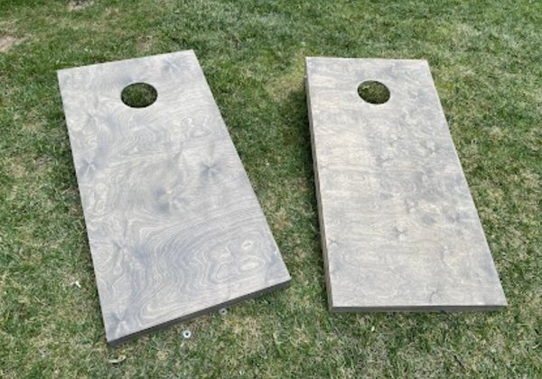 Cornhole Boards Stained- Regulation Size