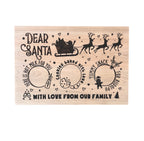 Hardwood Santa Tray