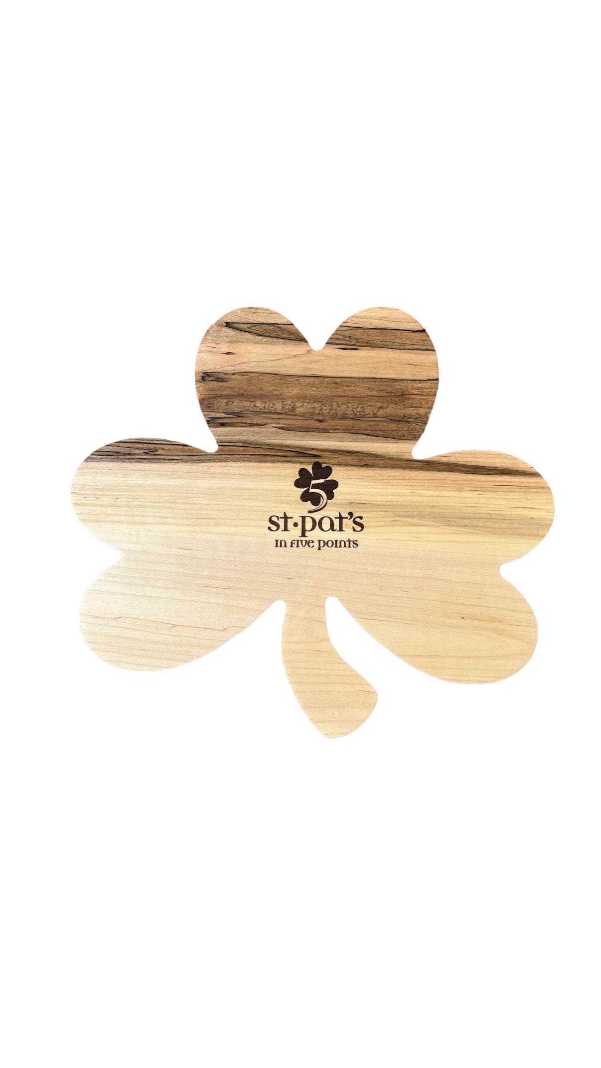 Hardwood Shamrock Cutting Board
