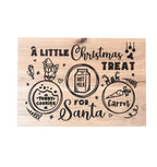 Hardwood Santa Tray