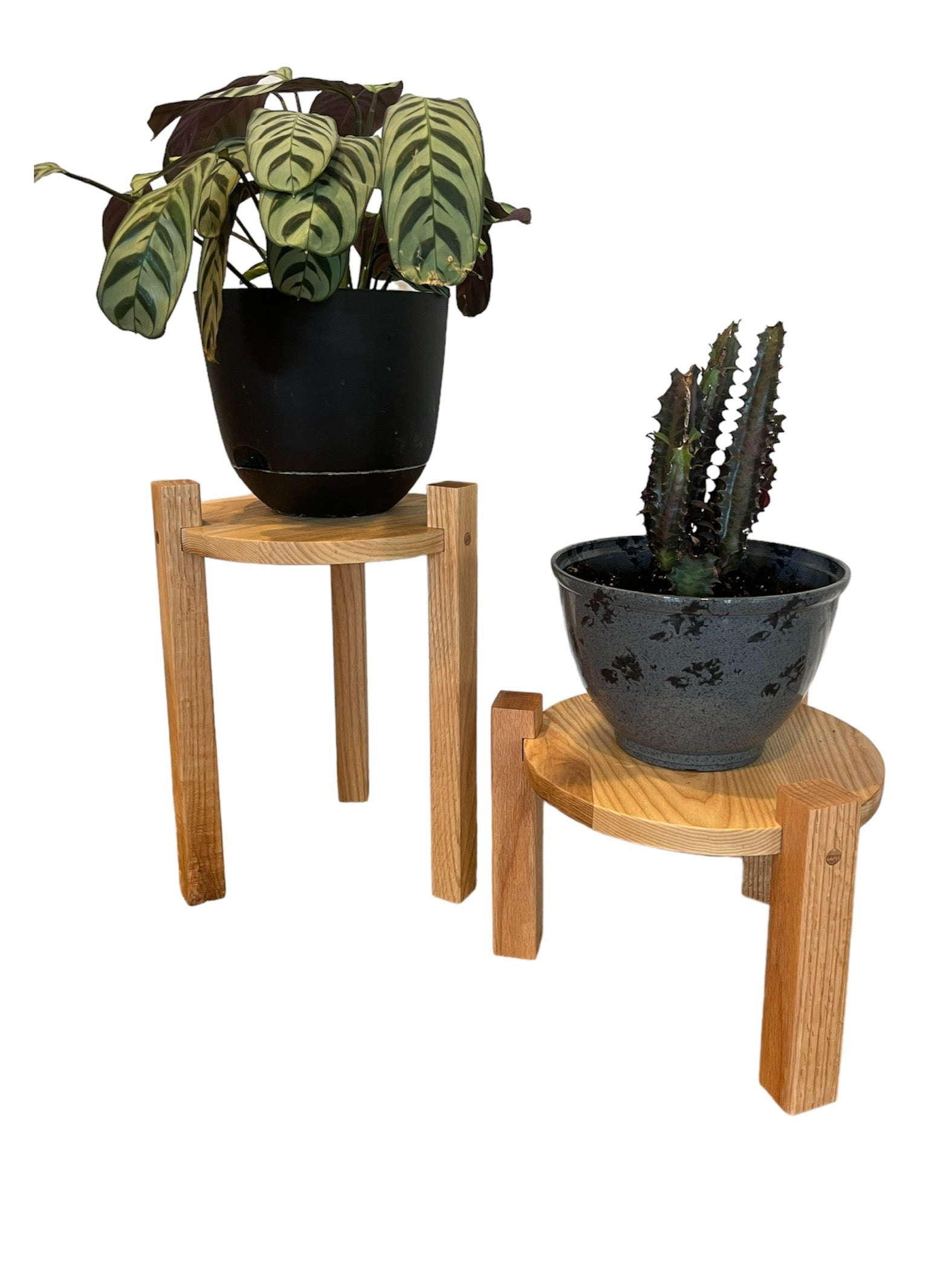 Oak Plant Stand