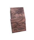 Custom Engraved Hardwood Coasters