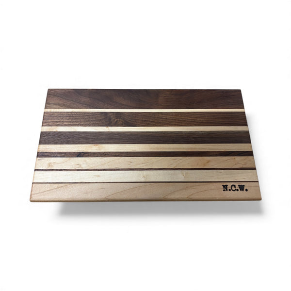 Walnut and Ambrosia Maple Cutting Board