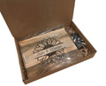 Custom Engraved Cutting Board Gift Set