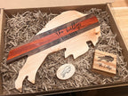 Custom Engraved Cutting Board Gift Set