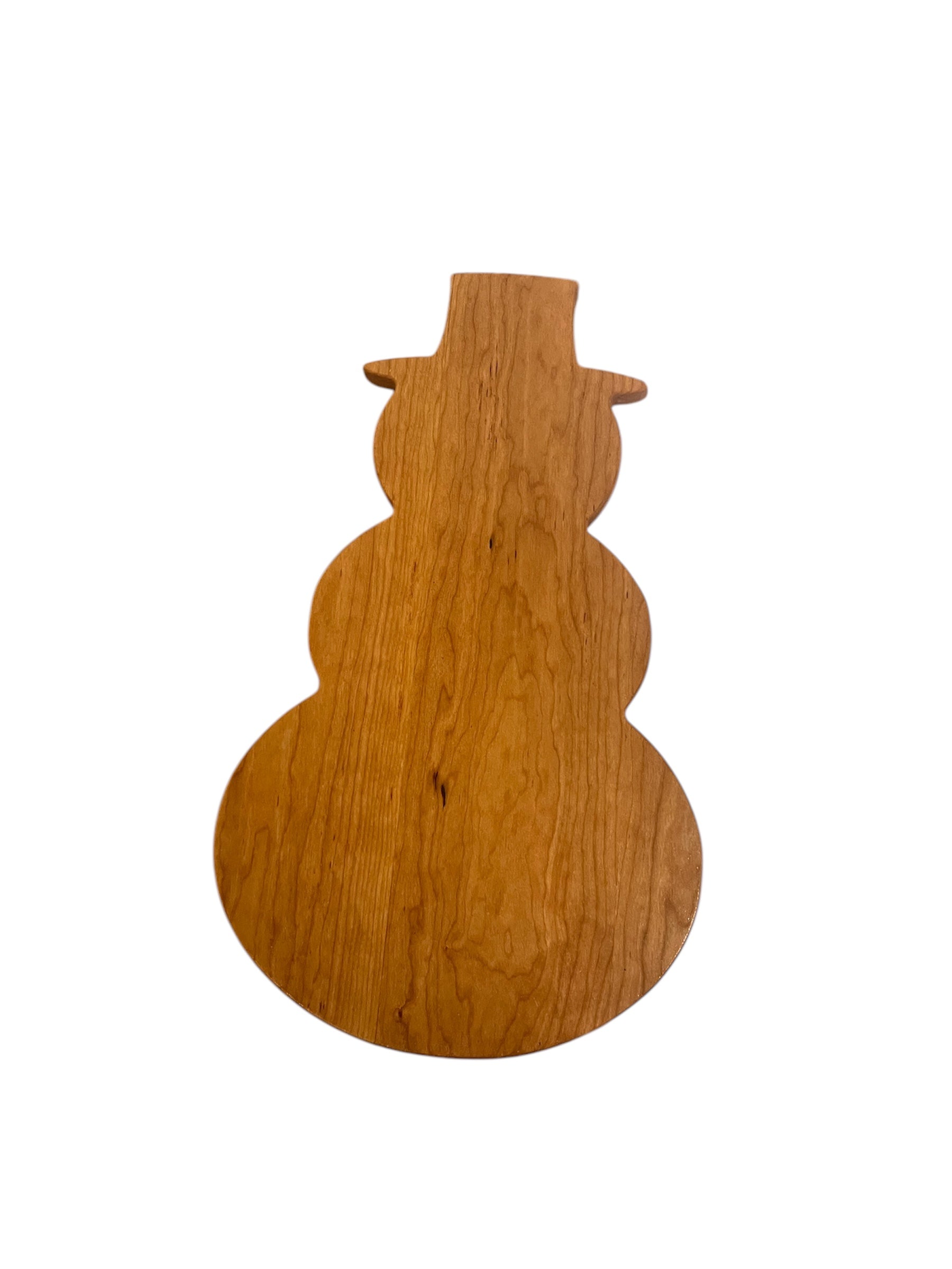 Snowman Cutting Board Hardwood