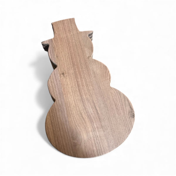 Snowman Cutting Board Hardwood