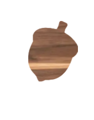 Acorn Shape Cutting Board- Fall Charcuterie Board