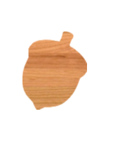 Acorn Shape Cutting Board- Fall Charcuterie Board