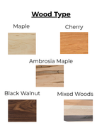 1.75" Thick Hardwood Rectangle Cutting Board