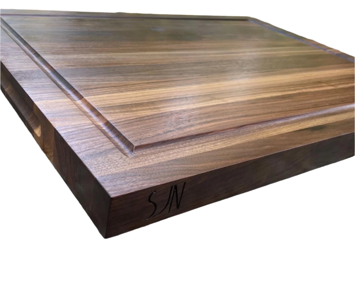 Black Walnut Edge Grain Cutting Board – Nickel City Woodworking