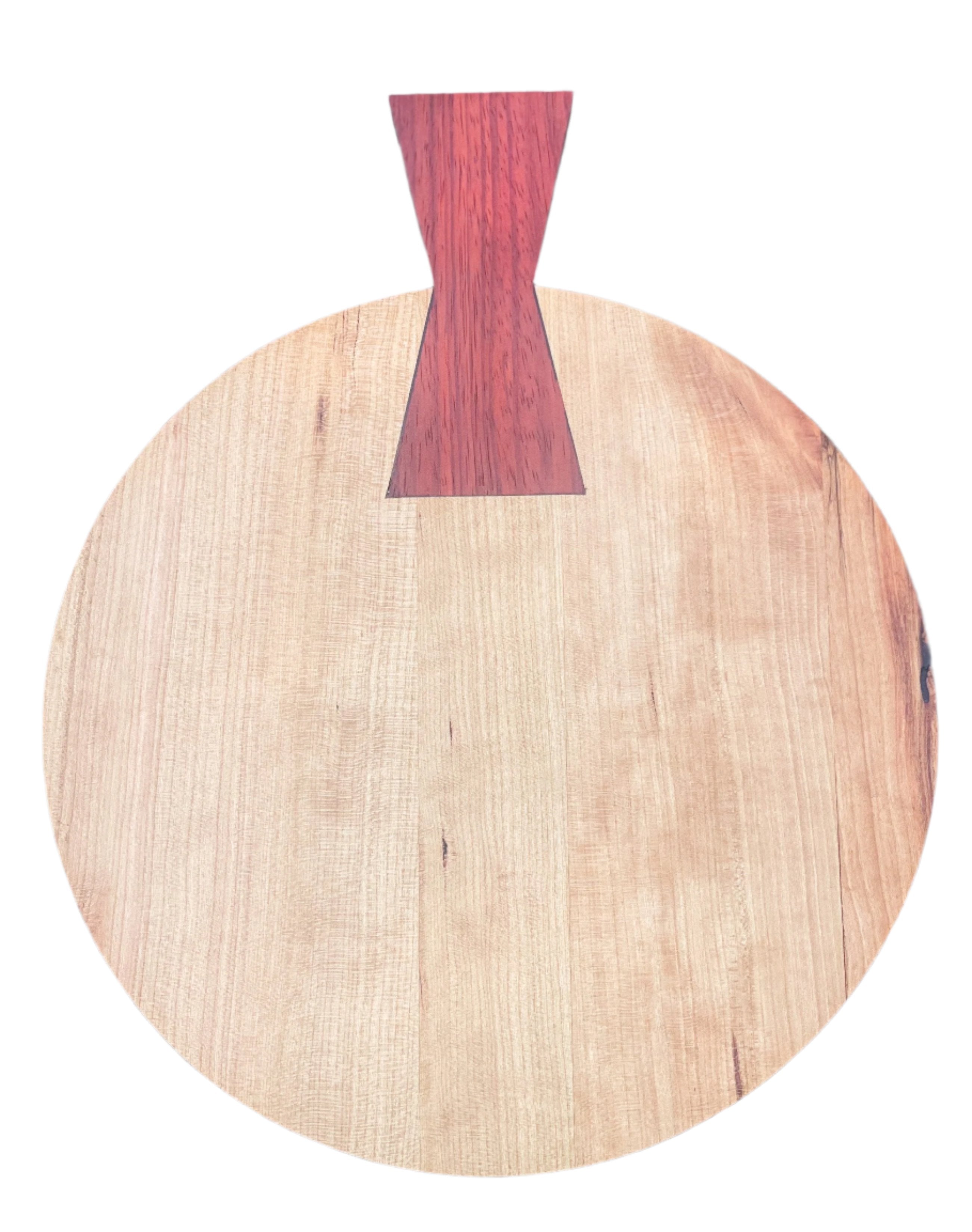 Cherry and Padauk Dovetail Handle Cutting Board