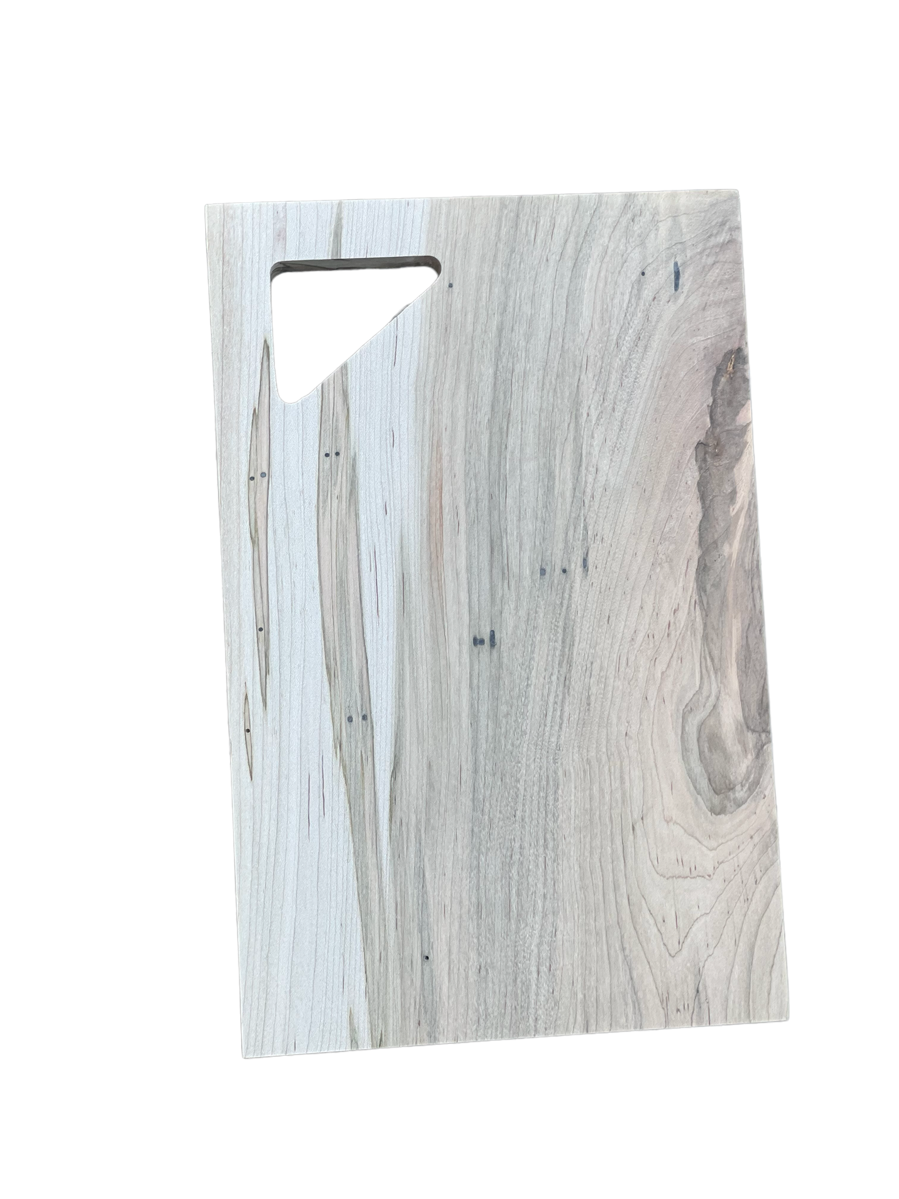 Rectangle Cutting Board with Triangle Cutout Handle