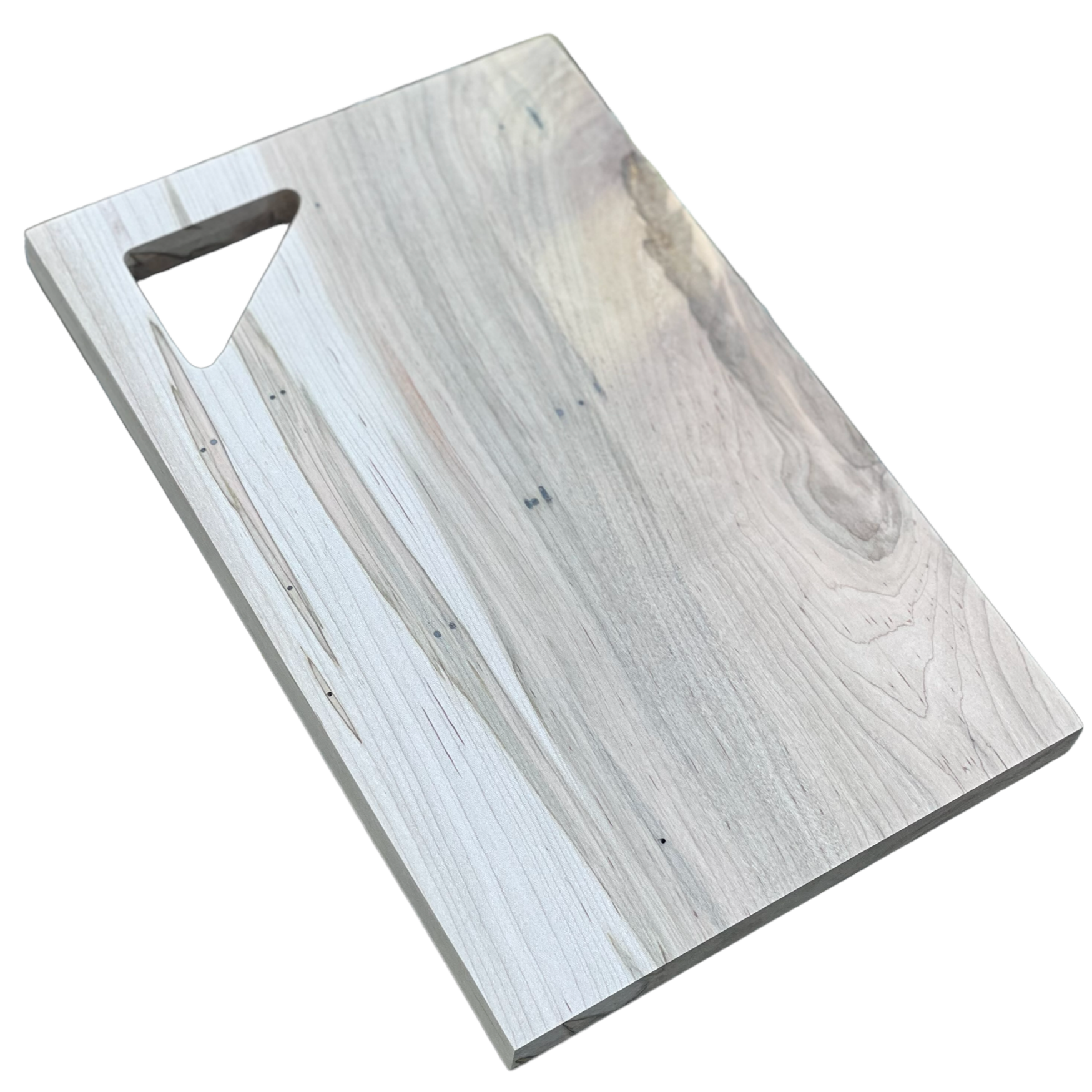 Rectangle Cutting Board with Triangle Cutout Handle
