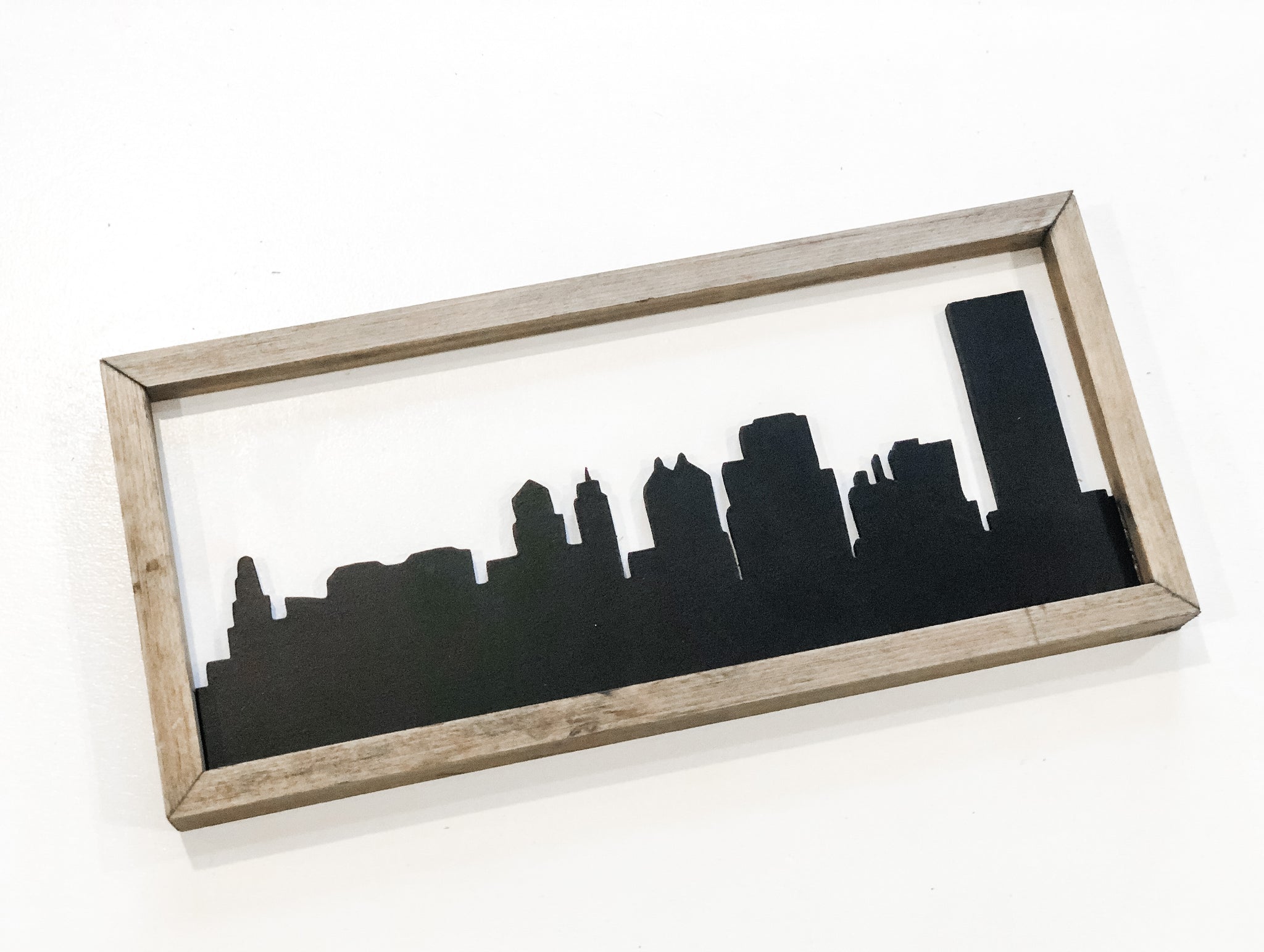 Buffalo, NY Skyline 3D Wood Sign