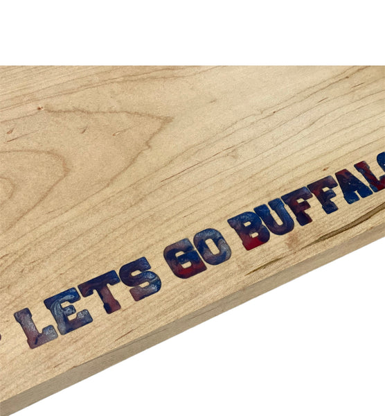 Lets Go Buffalo Cutting Board