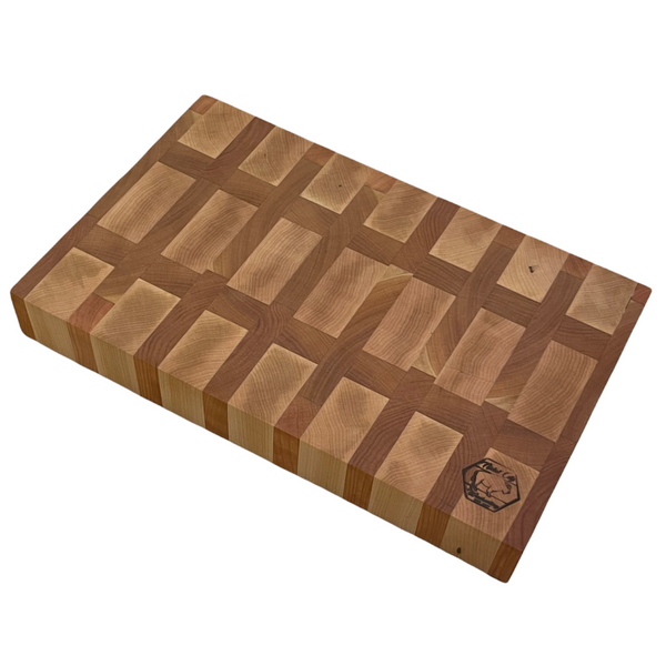 Maple and Cherry End Grain Cutting Board